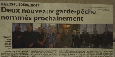 ASSEMBLÉE GÉNÉRALE 14 JANVIER 2018